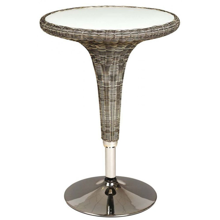 Jardin Deco Rattan Bistro Table | Wayfair.co.uk